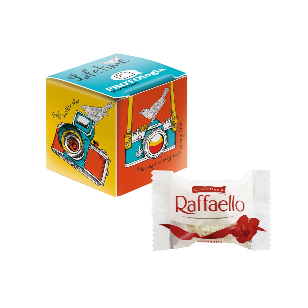 Mini Promo-Würfel mit Raffaello von
Ferrero