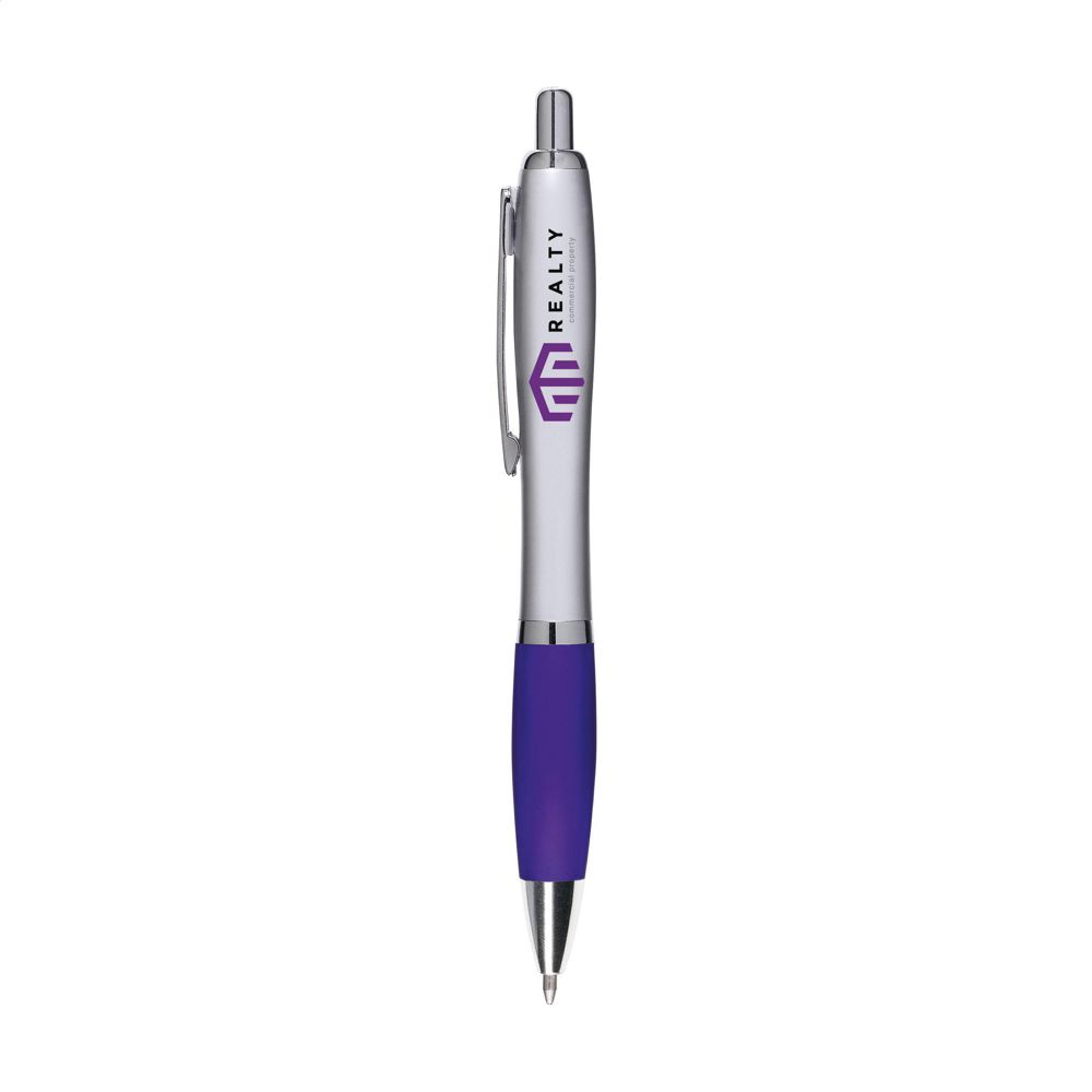 Athos Silver Kugelschreiber - violett (± PMS 268)