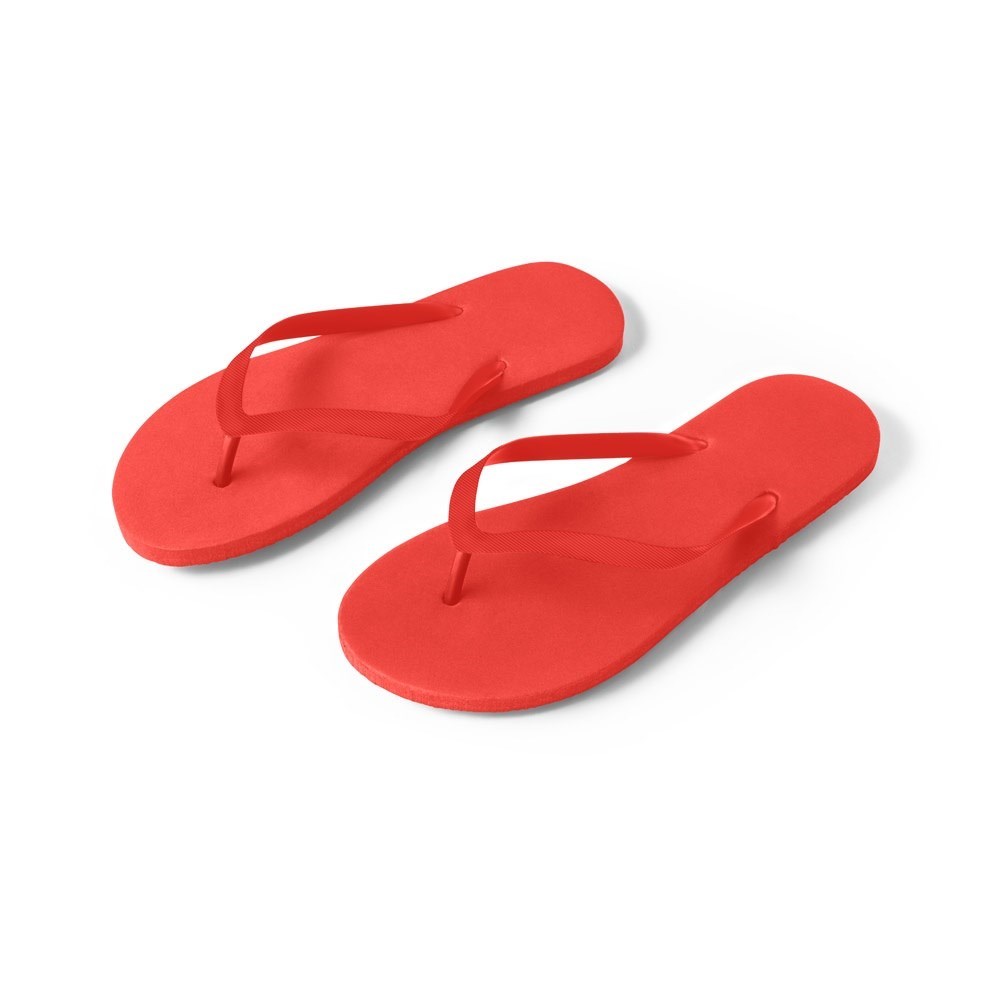 MAUPITI S / M. Bequeme Flip-Flops mit PE-Sohle und PVC-Riemen